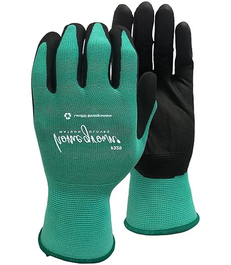 Women's Jade Biodegradable Gloves -Teal Green 3 Women's Jade Biodegradable Gloves -Teal Green