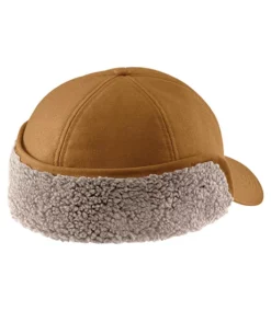 Men's Rain Defender Canvas Earflap Cap - Carhartt Brown