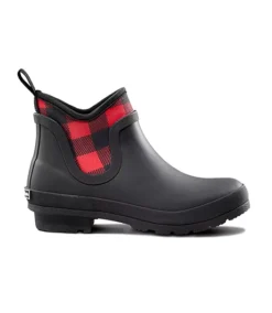 Women's Puddle Neoprene FRESHTECH Rain Boots - Black Red -Clothing Store 347491 5DQHWRAS21 7556 PROD 2 BLKRED