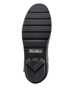 Women's Puddle Neoprene FRESHTECH Rain Boots - Black Red