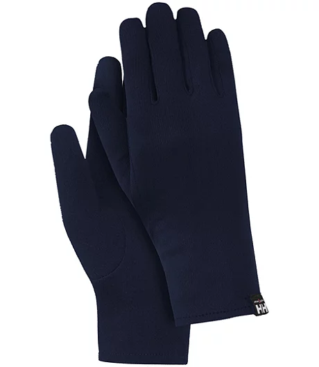 Men's Insulated Winter Work Gloves Liner - Navy 3 Men's Insulated Winter Work Gloves Liner - Navy