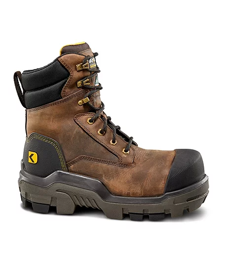 Men's 8570 Composite Toe Composite Plate 8 Inch FRESHTECH Safety Work Boots 4 Men's 8570 Composite Toe Composite Plate 8 Inch FRESHTECH Safety Work Boots - Image 2