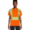 Pioneer Women's Hi Viz Orange Safety T-Shirt -Clothing Store 350379 6948 01 PROD 1 HIVISO