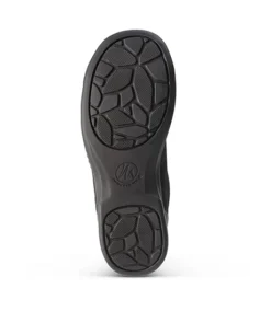 Women's Steel Toe Static Dissipating Sole Lace Up Work Shoe - Black