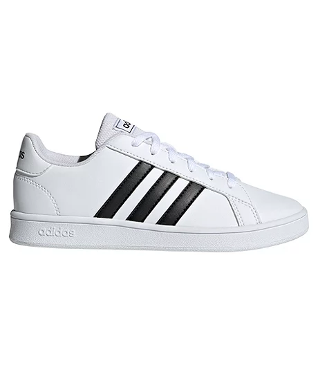 ADIDAS Boy's Youth Grand Court K Shoes 3 ADIDAS Boy's Youth Grand Court K Shoes