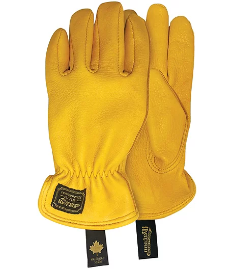 Women's The Duchess Gold Deerskin Glove - ONLINE ONLY 3 Women's The Duchess Gold Deerskin Glove - ONLINE ONLY