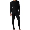 Men's Stretch Waffle Long Sleeve One Piece Baselayer - Black 2 Men's Stretch Waffle Long Sleeve One Piece Baselayer - Black -Clothing Store 35265 4900MWR PROD 1 BLACK