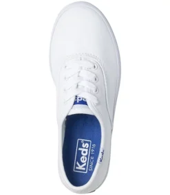 Keds Girls' Preschool Original Champion CVO Sneaker Shoes White - ONLINE ONLY