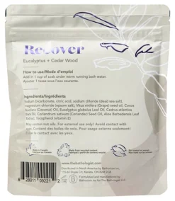Bath Soak Recover Collection - Eucalyptus And Cedar Wood