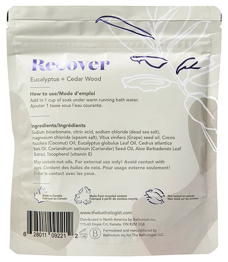 Bath Soak Recover Collection - Eucalyptus And Cedar Wood 3 Bath Soak Recover Collection - Eucalyptus And Cedar Wood