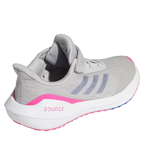 ADIDAS Girls' Preschool Preschool EQ 21 Running Shoes - Grey Pink 6 ADIDAS Girls' Preschool Preschool EQ 21 Running Shoes - Grey Pink - Image 4