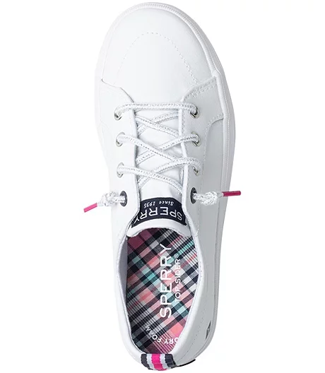 Sperry Girls' 4-14 Years Crest Vibe Sneakers - White - ONLINE ONLY 3 Sperry Girls' 4-14 Years Crest Vibe Sneakers - White - ONLINE ONLY - Image 2