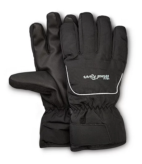 Men's T-Max Ski Gloves With Reflective Trim 3 Men's T-Max Ski Gloves With Reflective Trim