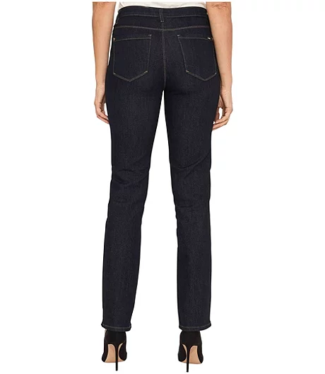 Lois Women's Georgia Mid Rise Straight Jeans - ONLINE ONLY 3 Lois Women's Georgia Mid Rise Straight Jeans - ONLINE ONLY