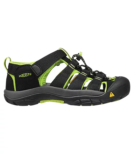 Keen Boys' Preschool Newport H2 Quick Dry Hiking Sandals - Black Green - ONLINE ONLY 6 Keen Boys' Preschool Newport H2 Quick Dry Hiking Sandals - Black Green - ONLINE ONLY - Image 4