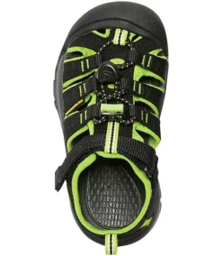 Keen Boys' Preschool Newport H2 Quick Dry Hiking Sandals - Black Green - ONLINE ONLY 8 Keen Boys' Preschool Newport H2 Quick Dry Hiking Sandals - Black Green - ONLINE ONLY -Clothing Store 356011 1009942 PROD 3 BLKLIM
