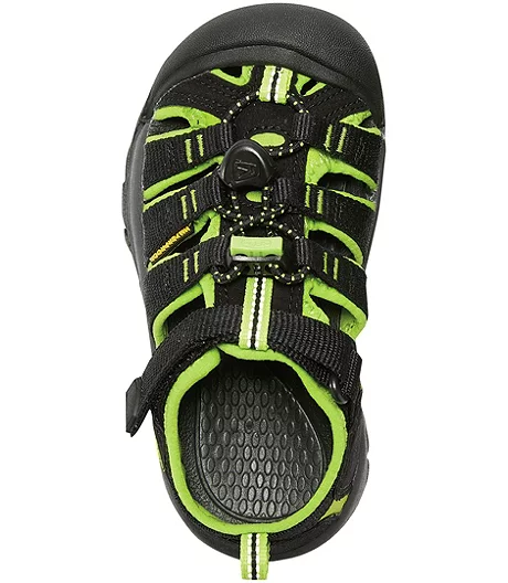 Keen Boys' Preschool Newport H2 Quick Dry Hiking Sandals - Black Green - ONLINE ONLY 5 Keen Boys' Preschool Newport H2 Quick Dry Hiking Sandals - Black Green - ONLINE ONLY - Image 3