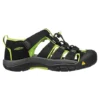 Keen Boys' Youth Newport H2 Quick Dry Hiking Sandals Black Green - ONLINE ONLY -Clothing Store 356012 1009965 PROD 2 BLKLIM