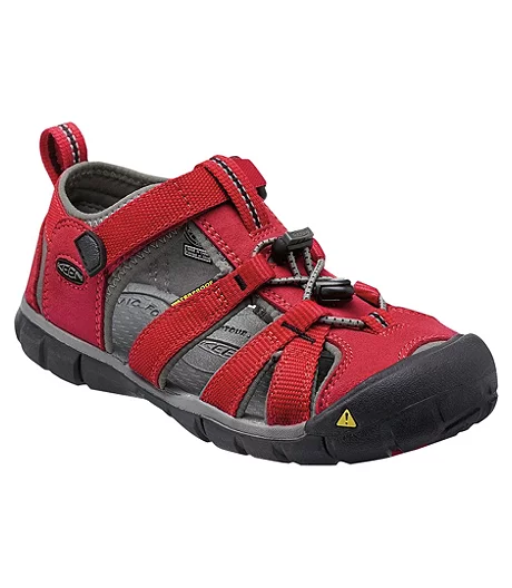 Keen Boys' Youth Seacamp II CNX Hiking Sandals Red - ONLINE ONLY 6 Keen Boys' Youth Seacamp II CNX Hiking Sandals Red - ONLINE ONLY - Image 4