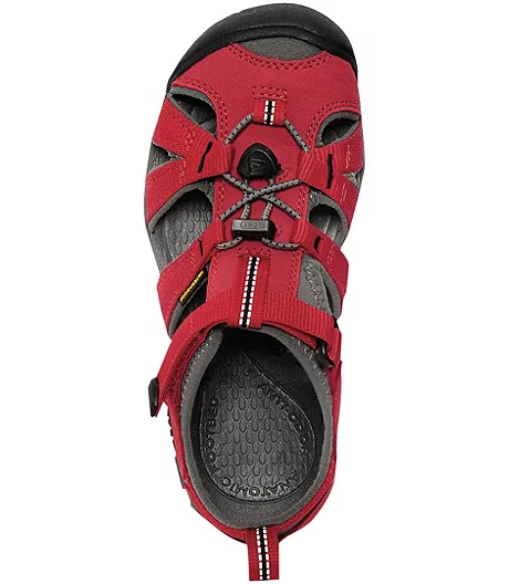 Keen Boys' Youth Seacamp II CNX Hiking Sandals Red - ONLINE ONLY 4 Keen Boys' Youth Seacamp II CNX Hiking Sandals Red - ONLINE ONLY - Image 2