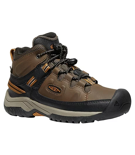 Keen Boys' Youth Years Targhee Waterproof Mid Hiking Boots Brown - ONLINE ONLY 6 Keen Boys' Youth Years Targhee Waterproof Mid Hiking Boots Brown - ONLINE ONLY - Image 4