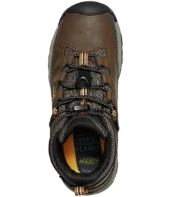 Keen Boys' Youth Years Targhee Waterproof Mid Hiking Boots Brown - ONLINE ONLY