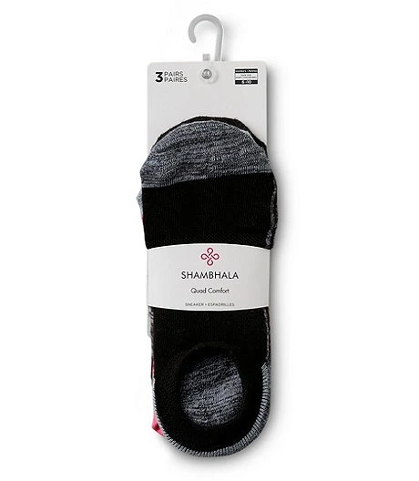 Women's 3 Pack Freshtech Sneaker Sport Socks 4 Women's 3 Pack Freshtech Sneaker Sport Socks - Image 2