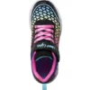 Skechers Girls' Preschool Heart Lights: Sweetheart Lights - Lovely Colour Slip On Sneaker Shoes 2 Skechers Girls' Preschool Heart Lights: Sweetheart Lights - Lovely Colour Slip On Sneaker Shoes -Clothing Store 356644 302312L BKMT PROD 3 BLKMUL