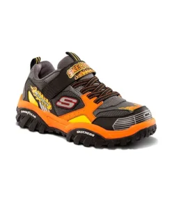 Skechers Boys' Preschool Turbo Speed Gore And Strap Shoes -Clothing Store 356658 403760L BGOR PROD 1 BKGYOR