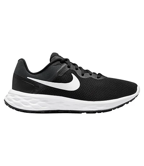 Nike Women's Revolution 6 Next Nature Running Shoes - Black White 5 Nike Women's Revolution 6 Next Nature Running Shoes - Black White - Image 3