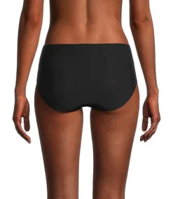 Women's Invisible Mesh Brief Underwear -Clothing Store 357164 6DUCDHAS CL705D PROD 3 BLKBLK