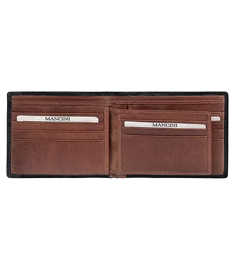 Men's Casablanca RFID Secure Billfold Wallet Black - ONLINE ONLY 3 Men's Casablanca RFID Secure Billfold Wallet Black - ONLINE ONLY