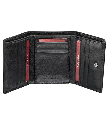 Men's Equestrian RFID Secure Trifold Wing Wallet Black - ONLINE ONLY 5 Men's Equestrian RFID Secure Trifold Wing Wallet Black - ONLINE ONLY - Image 3