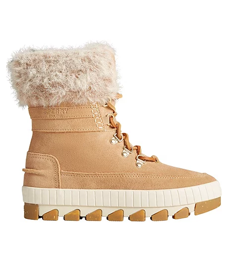Sperry Women's Torrent Lace Up Winter Boots Tan - ONLINE ONLY 3 Sperry Women's Torrent Lace Up Winter Boots Tan - ONLINE ONLY