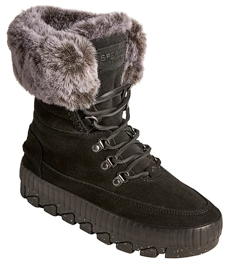 Sperry Women's Torrent Lace Up Winter Boots Black - ONLINE ONLY 5 Sperry Women's Torrent Lace Up Winter Boots Black - ONLINE ONLY - Image 3
