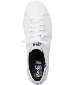 Keds Women's Kickstart Leather Sneakers White - ONLINE ONLY -Clothing Store 361788 WH57559 PROD 2 WHITE