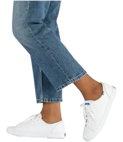 Keds Women's Kickstart Leather Sneakers White - ONLINE ONLY -Clothing Store 361788 WH57559 PROD 4 WHITE