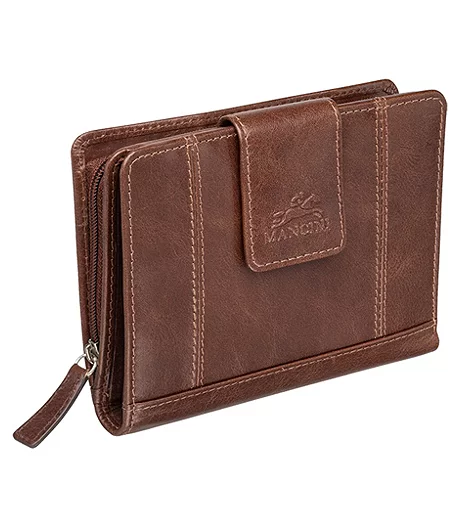 Women's Casablanca RFID Secure Medium Clutch Wallet Brown - ONLINE ONLY 5 Women's Casablanca RFID Secure Medium Clutch Wallet Brown - ONLINE ONLY - Image 3