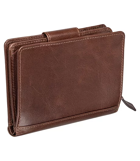 Women's Casablanca RFID Secure Medium Clutch Wallet Brown - ONLINE ONLY 4 Women's Casablanca RFID Secure Medium Clutch Wallet Brown - ONLINE ONLY - Image 2