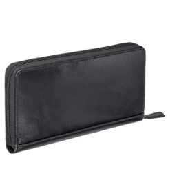 Women's Casablanca RFID Secure Clutch Wallet Black - ONLINE ONLY
