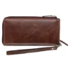 Women's Casablanca RFID Secure Trifold Wallet Brown - ONLINE ONLY