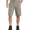 Carhartt Men's RipStop Rugged Flex Cargo Shorts -Clothing Store 365211 104727 E00 PROD 1 GREIGE