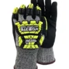 Men's Stealth Hellcat Cut Resistant Work Gloves - Yellow Black