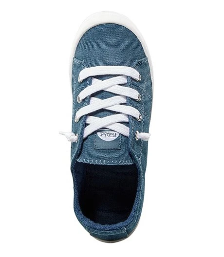 Women's Payton Slip On Elastic Back Sneakers Wide - Navy 3 Women's Payton Slip On Elastic Back Sneakers Wide - Navy