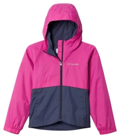 Columbia Girls' 7-16 Years Rain-Zilla Waterproof Lined Rain Jacket
