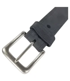Carhartt Men's Leather Work Belt With Antique Nickel Buckle - Black -Clothing Store 367030 A0005507001 PROD 3 BLACK