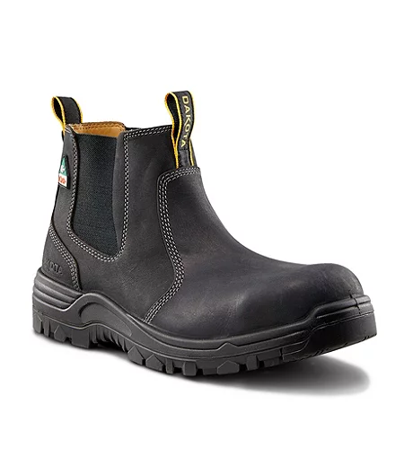 Men's Aluminum Toe Composite Plate 6 Inch Pull On Safety Work Boots 5 Men's Aluminum Toe Composite Plate 6 Inch Pull On Safety Work Boots - Image 3