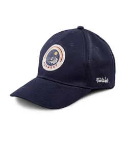 Boys' Embroidered Logo Patch Ball Cap With Adjustable Back Strap