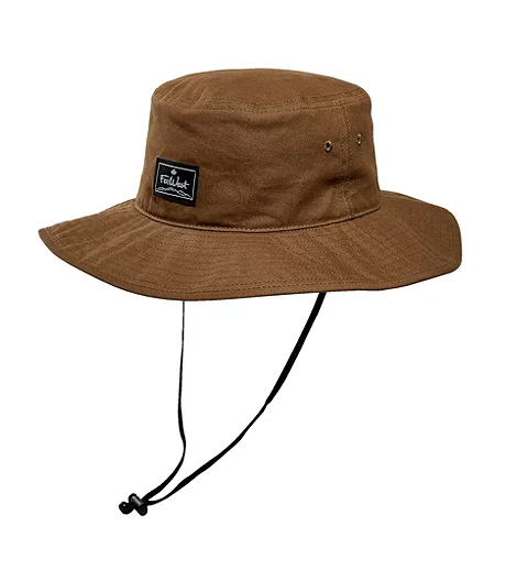 Men's Wide Brim Canvas Hat 5 Men's Wide Brim Canvas Hat - Image 3