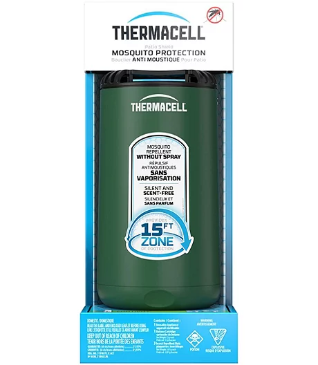 Thermacell Patio Shield Spray Free And Scentless Mosquito Repeller 3 Thermacell Patio Shield Spray Free And Scentless Mosquito Repeller